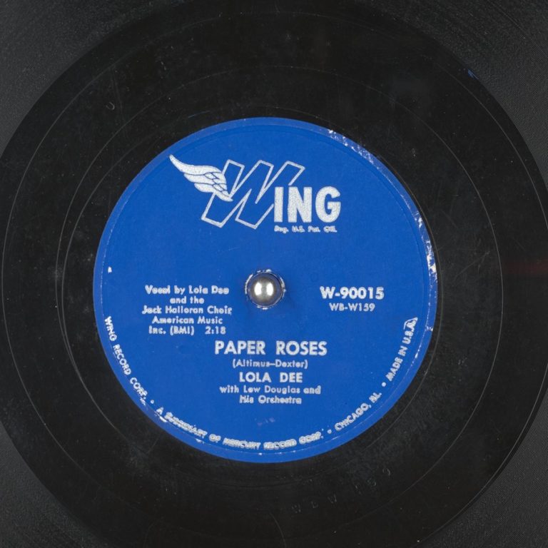 “Paper Roses” by Lola Dee The Phono Project