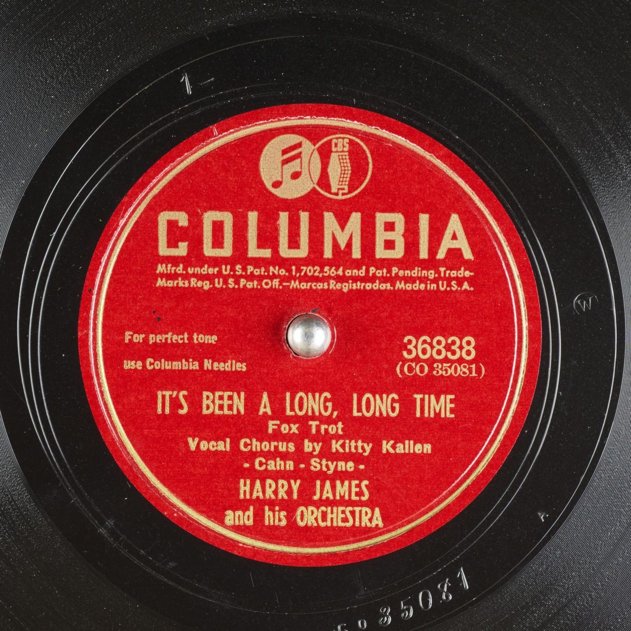 It's Been A Long, Long Time by Harry James and His Orchestra – The Phono  Project